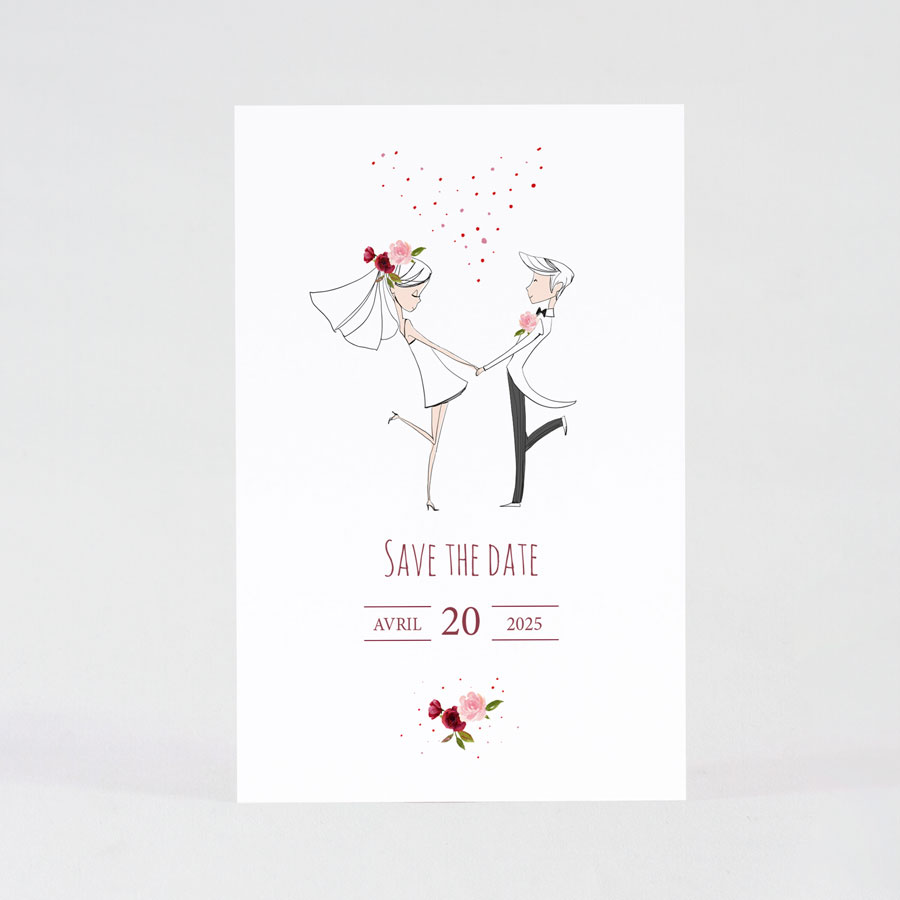 Remerciement mariage Bandeau d'Amour │ Planet Cards