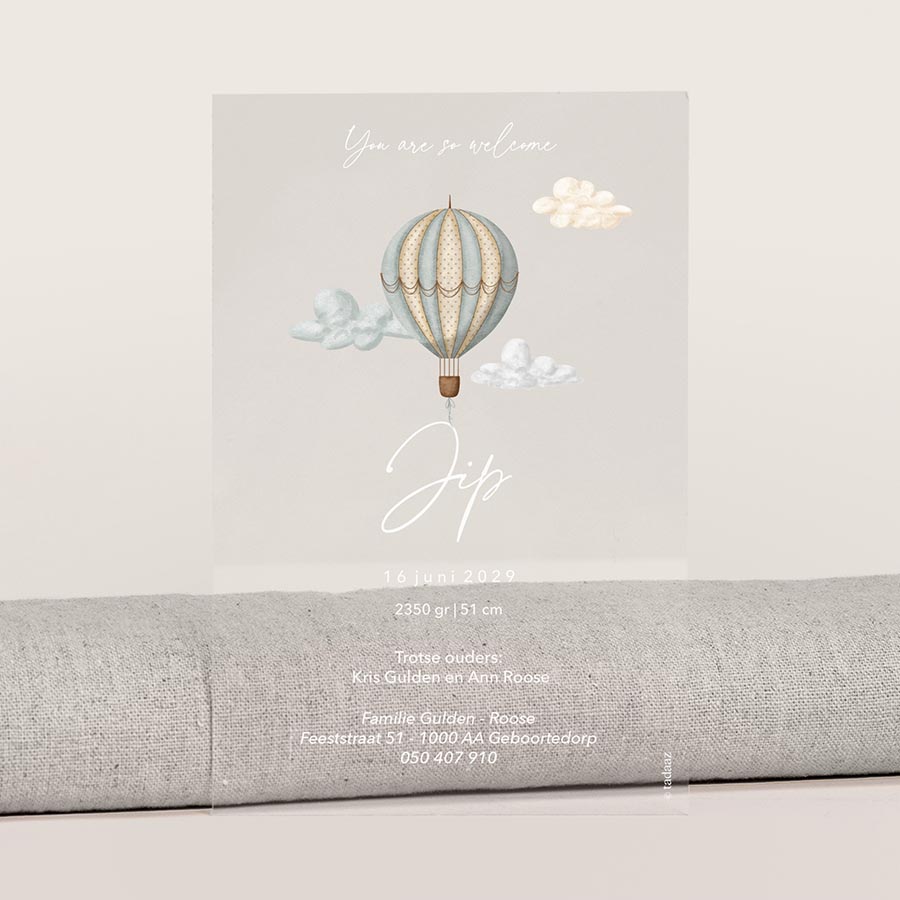 Its A Boy Aankondiging Van De Baby Pasgeboren Achtergrond Stockfoto en