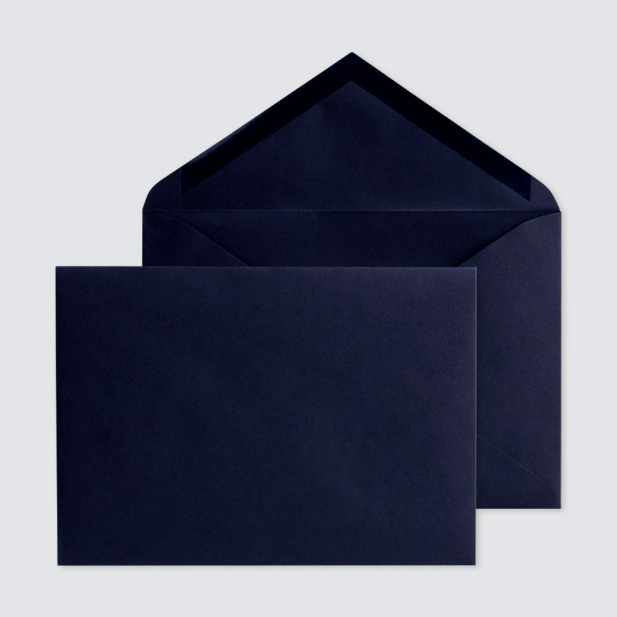 Enveloppes pour Faire-part - Carré bleu Quantité souhaitée Veuillez choisir  parmi les quantités proposées
