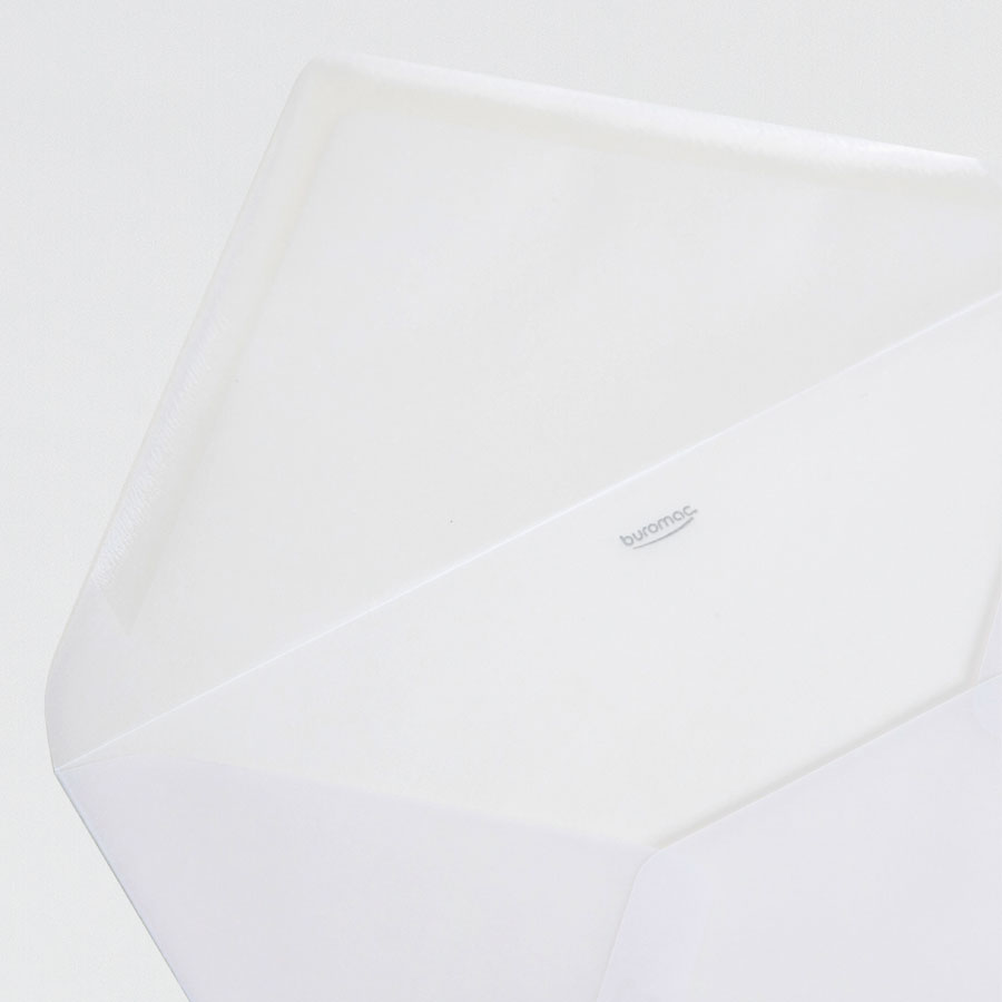 Enveloppe calque (18.5 x 12 cm) - 100% personnalisable