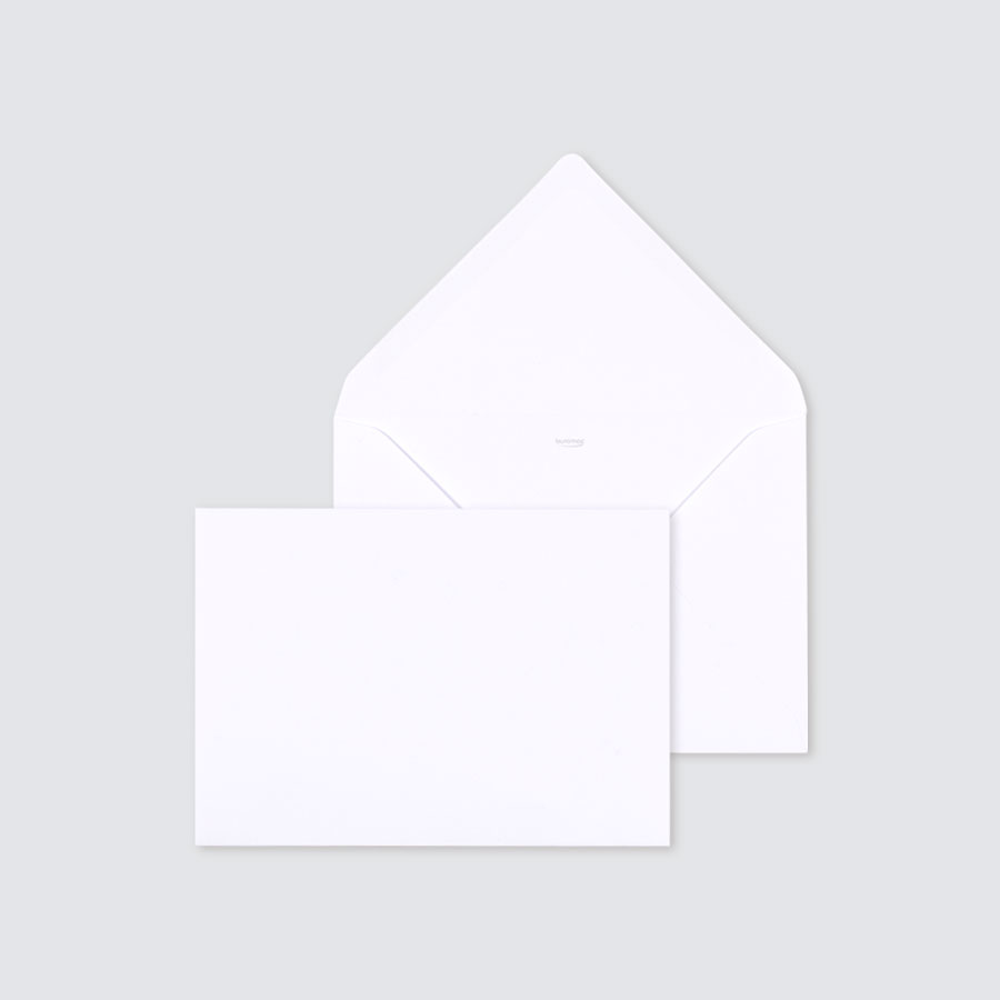 5 x Leuke witte envelop - Communie