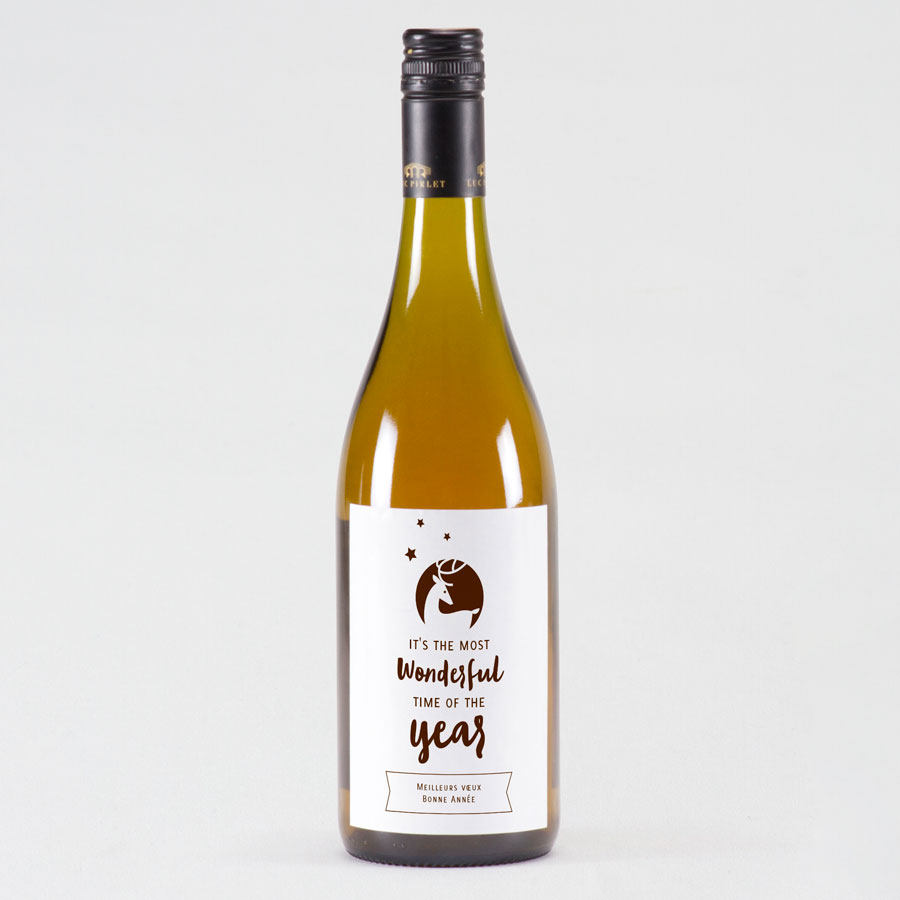 Citations sur le vin de Noël Décalcomanie en vinyle pour
