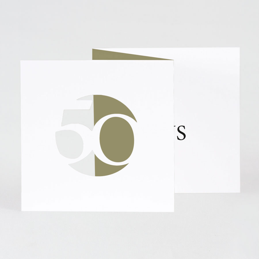 Carte D Invitation Anniversaire Adulte 50 Ans Fete Tadaaz