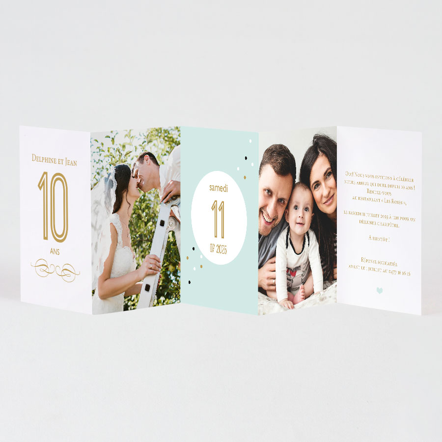 5 OU 12 cartes invitation anniversaire mer dauphin REF 369 EUR 2,99