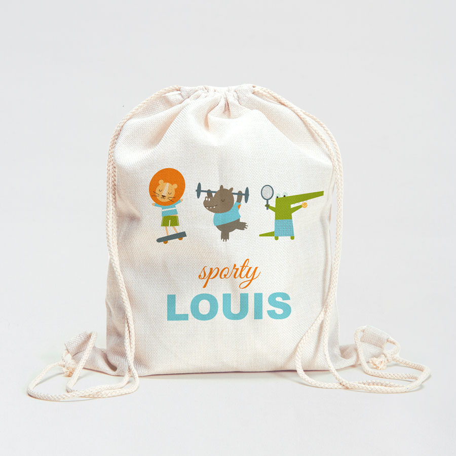 Sac shop cordon enfant