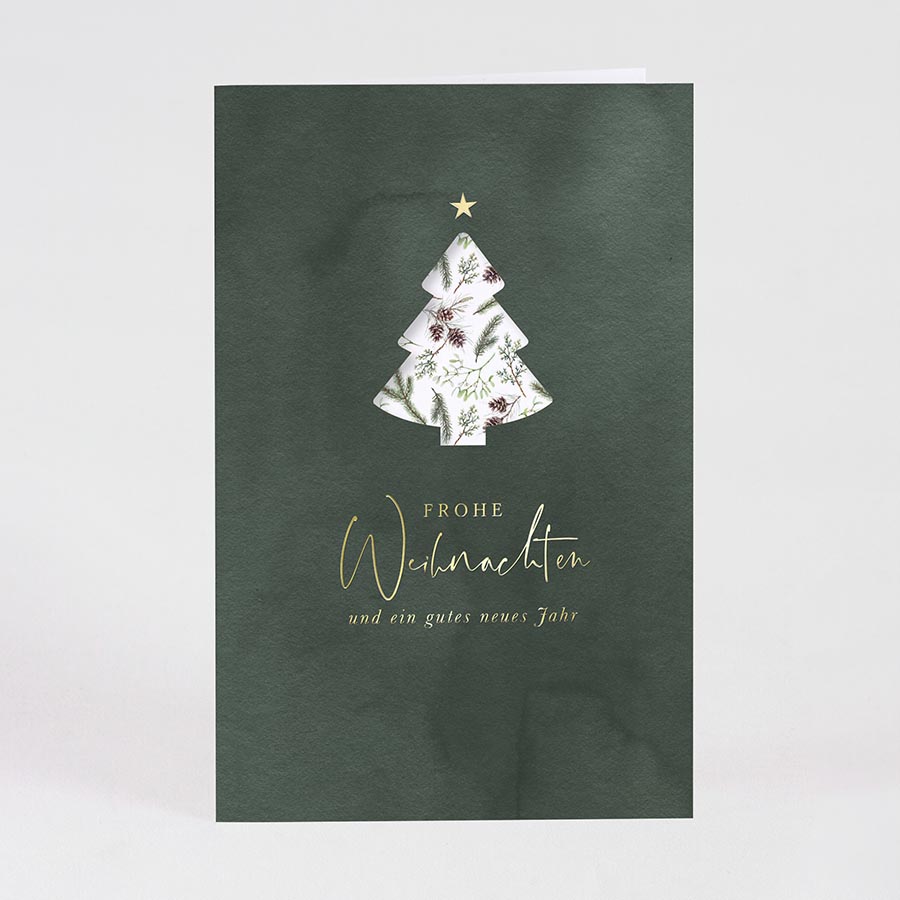 Weihnachtskarte 'Pure Magic' Von Anne Stokes – Fantasy-Motiv Im Relief-Look